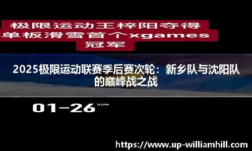 2025极限运动联赛季后赛次轮：新乡队与沈阳队的巅峰战之战